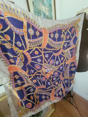 Lombagine Italian 100% Silk Scarf